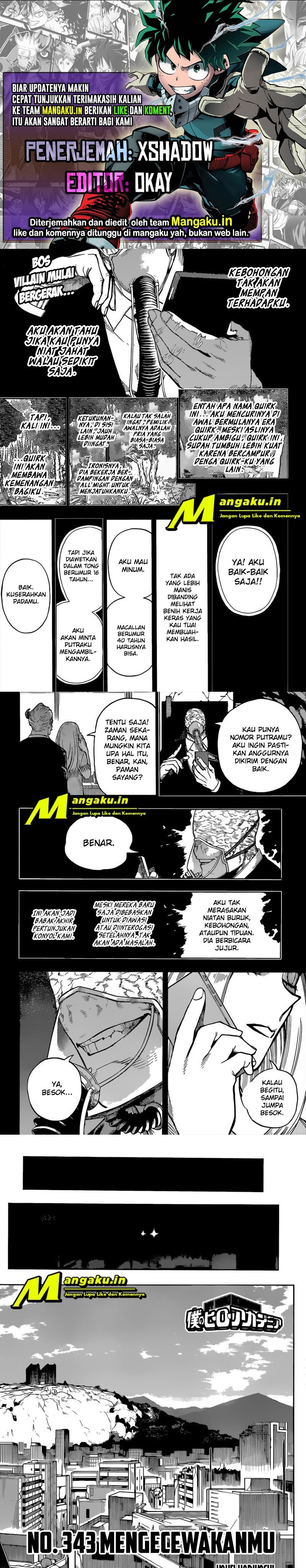 Read Boku no Hero Academia ID Manga Online