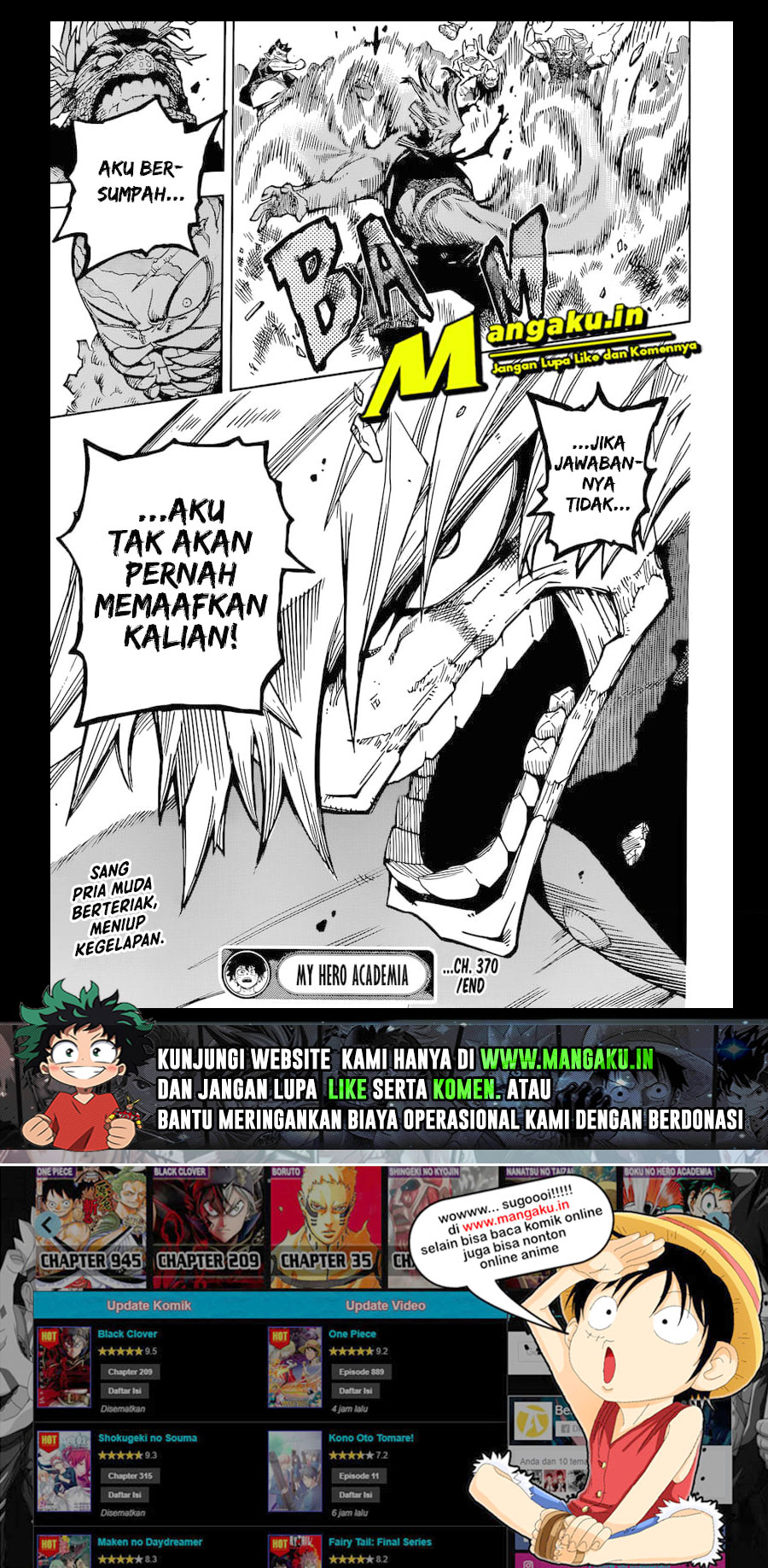 Read Boku no Hero Academia ID Manga Online
