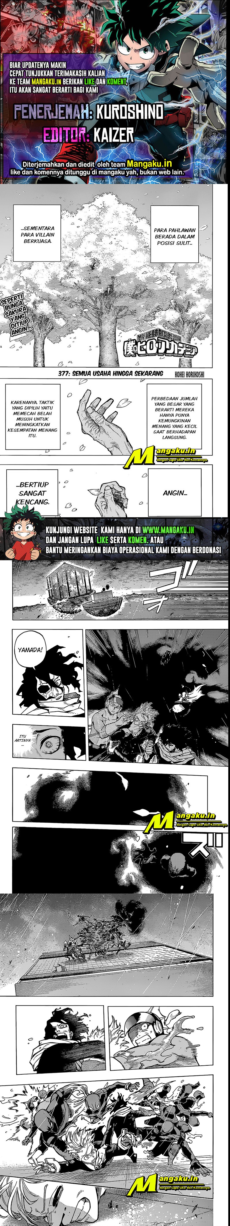 Read Boku no Hero Academia ID Manga Online