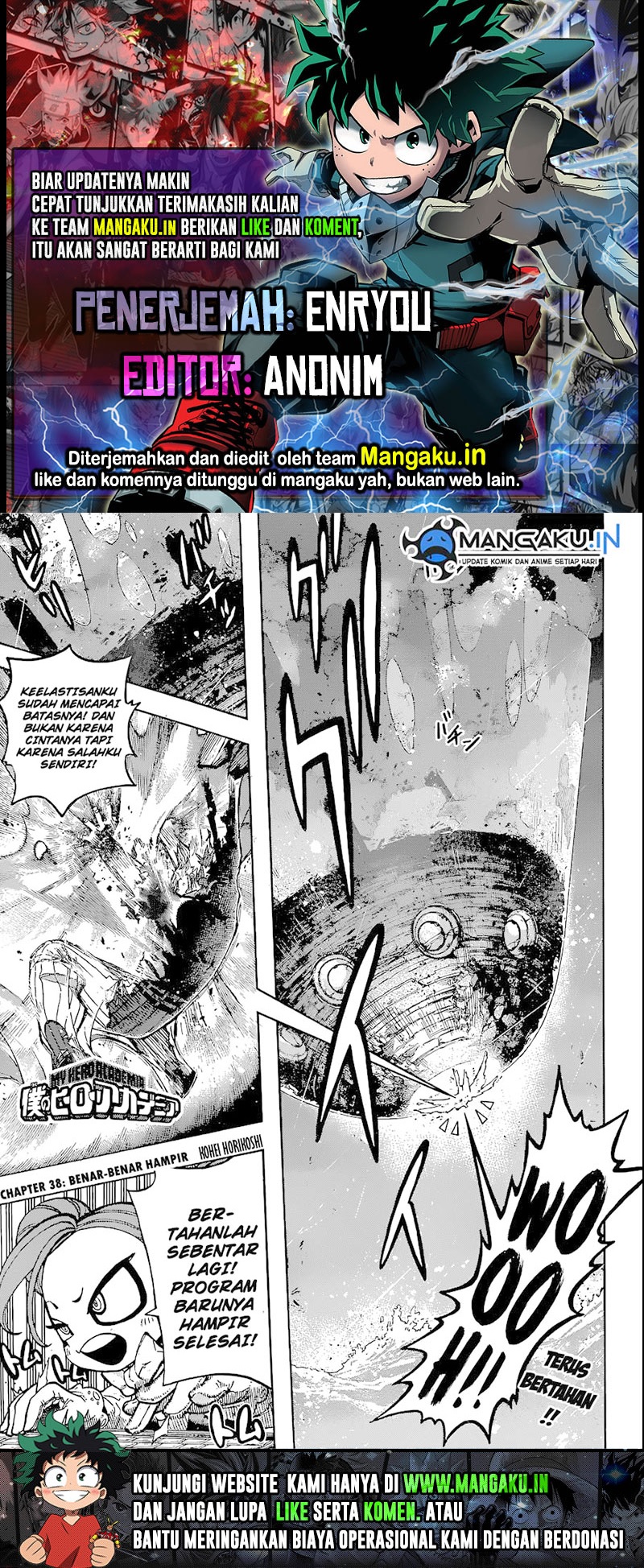 Read Boku no Hero Academia ID Manga Online