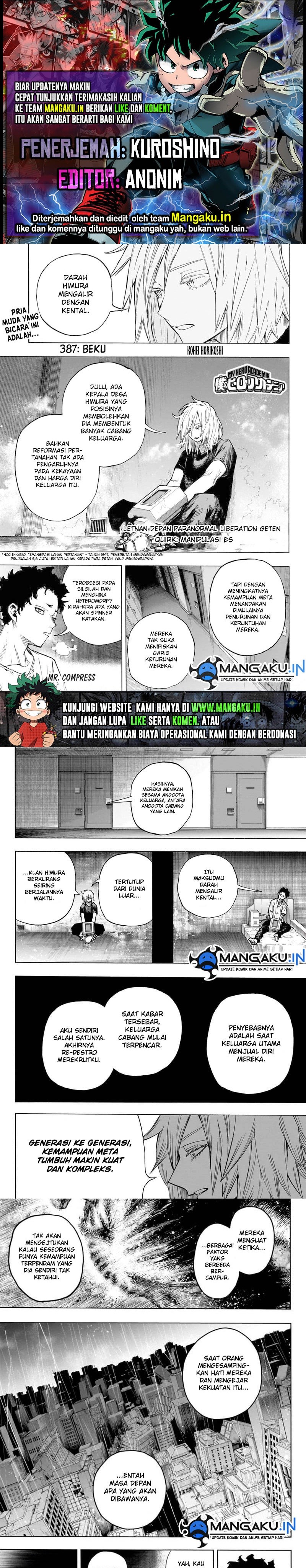 Read Boku no Hero Academia ID Manga Online