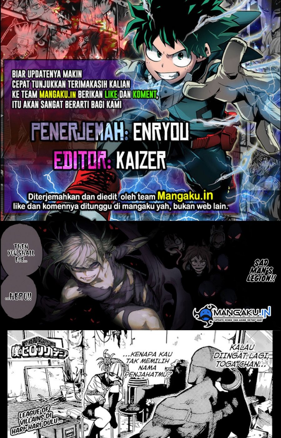 Read Boku no Hero Academia ID Manga Online