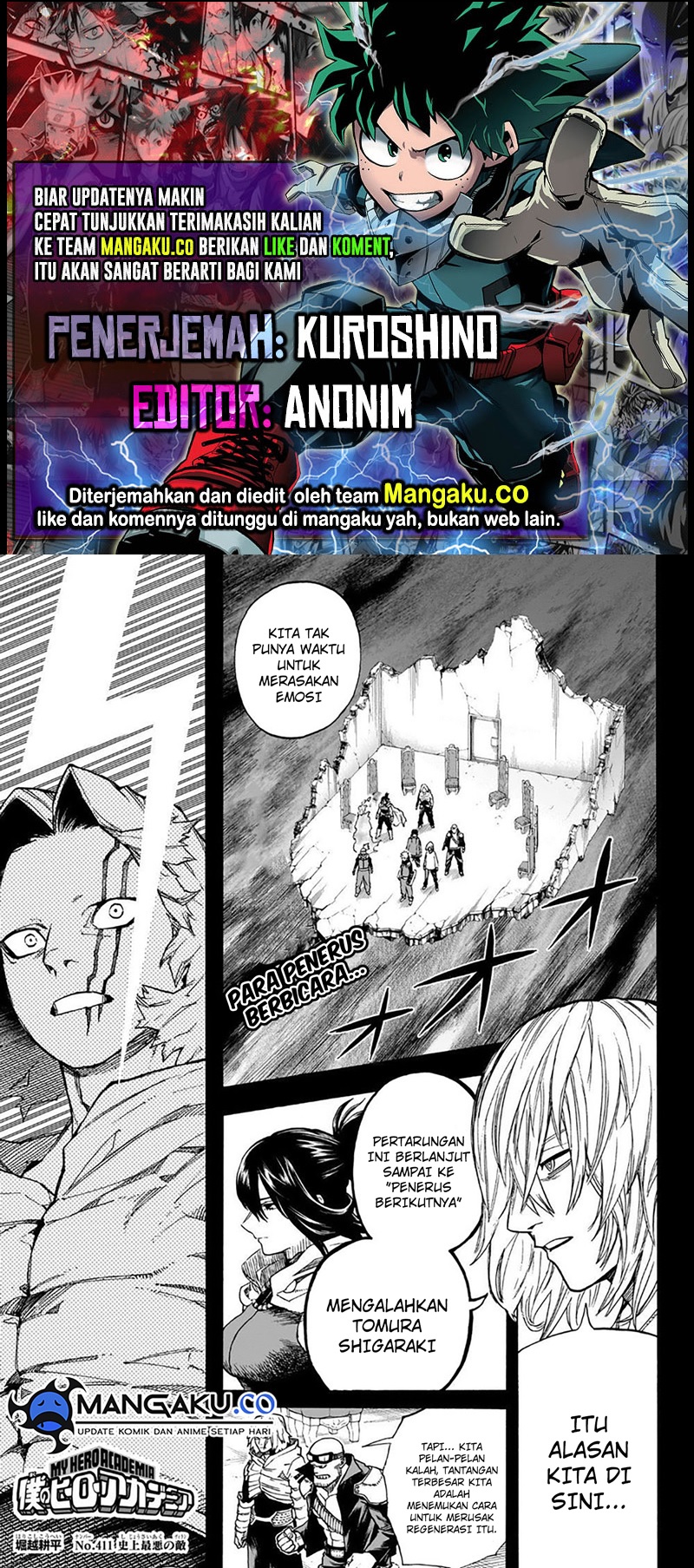 Read Boku no Hero Academia ID Manga Online