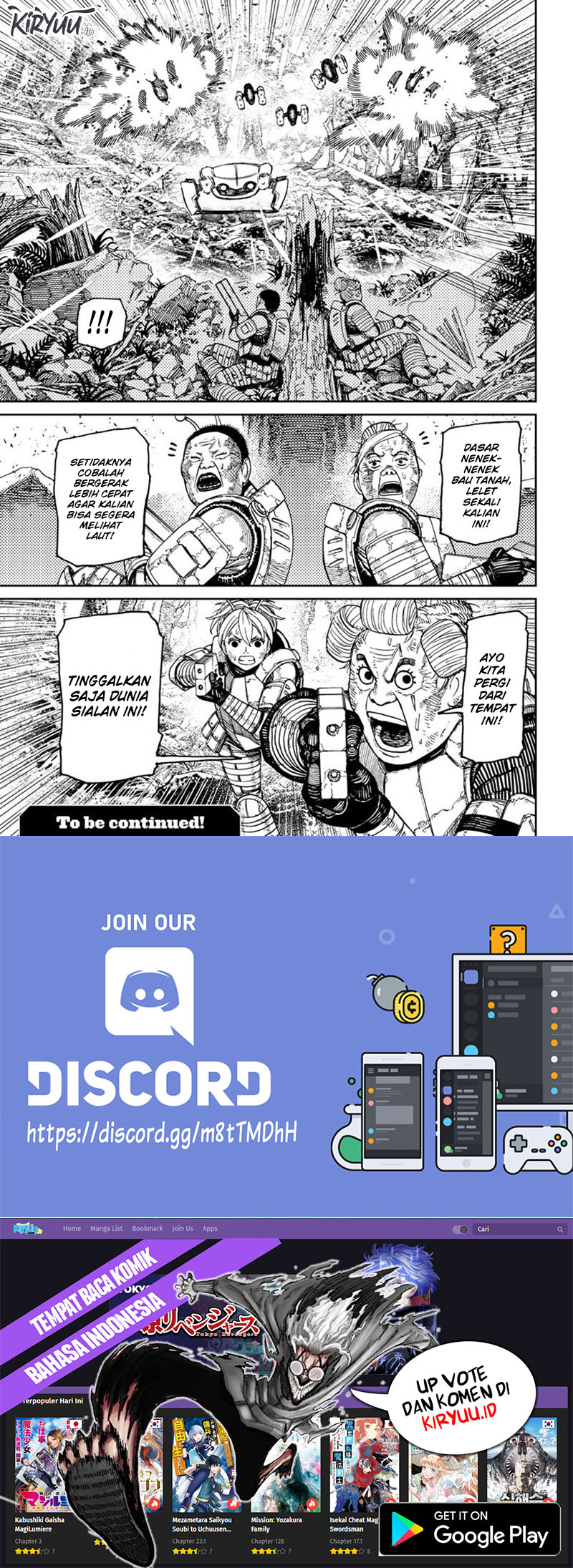 Read Dandadan ID Manga Online