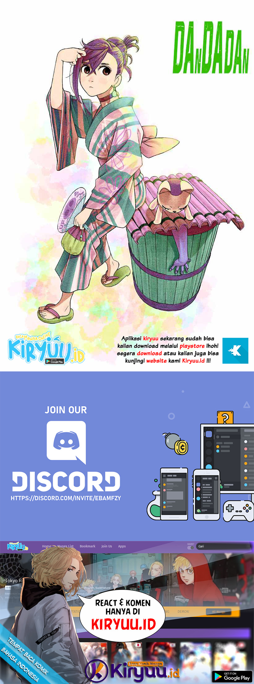 Read Dandadan ID Manga Online