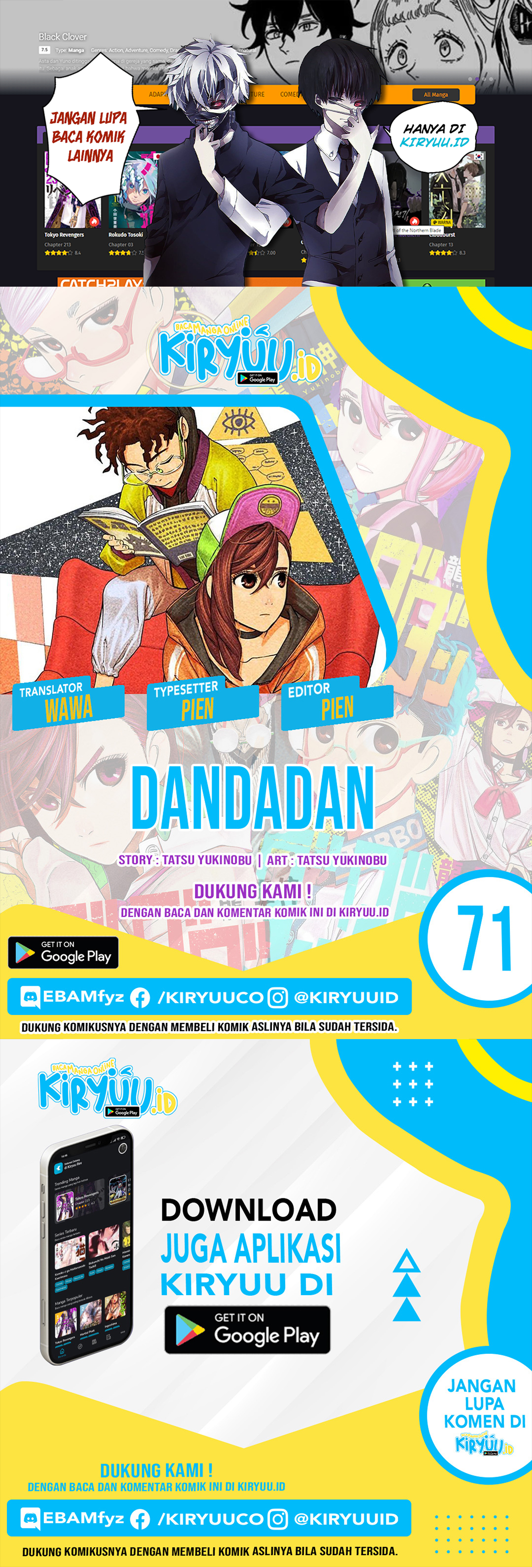 Read Dandadan ID Manga Online