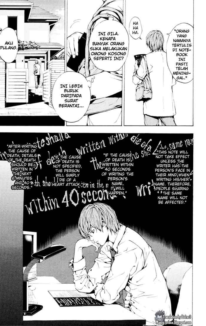 Read Death note ID Manga Online