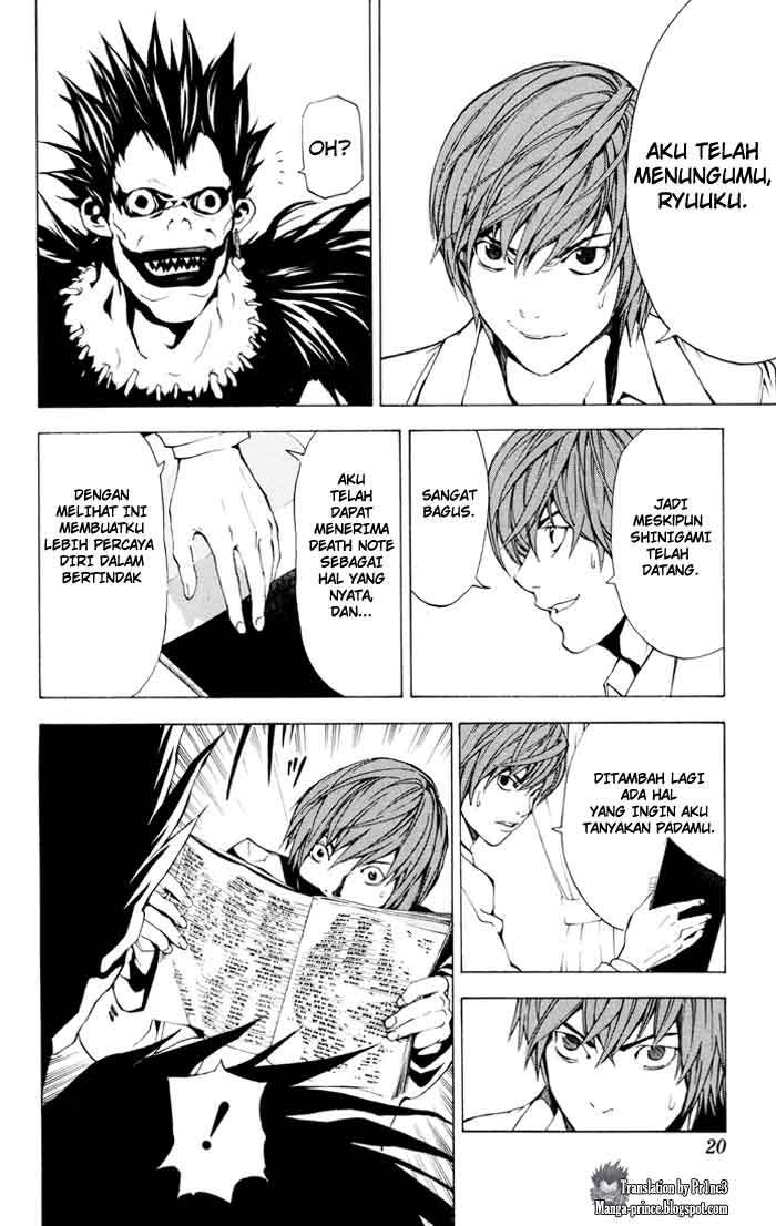 Read Death note ID Manga Online