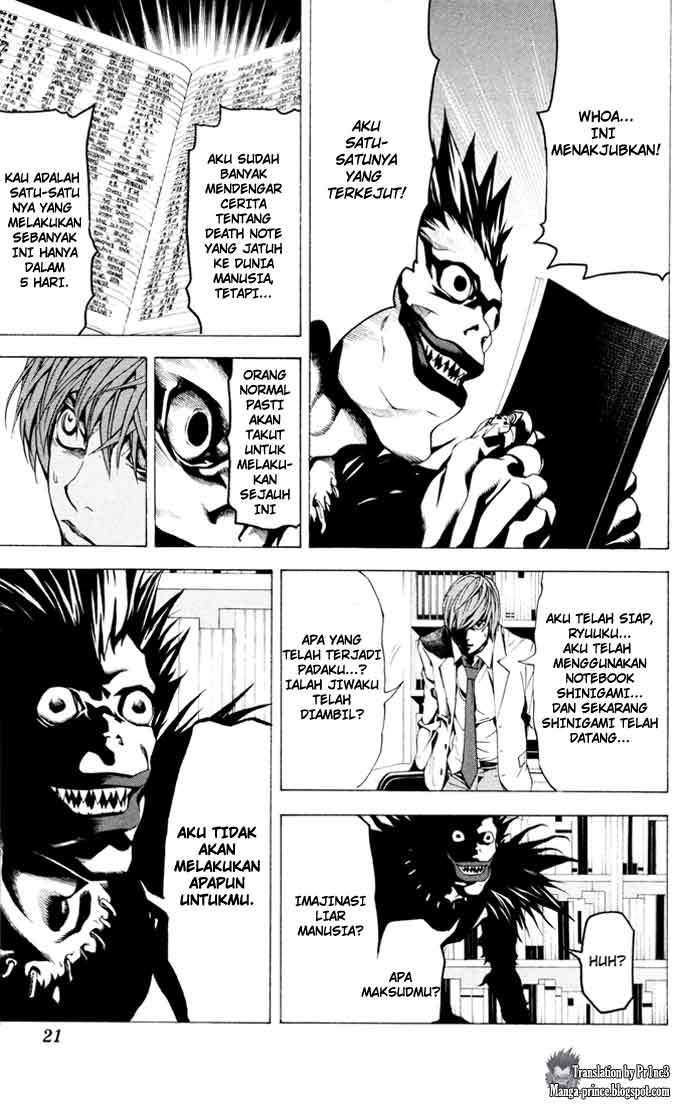 Read Death note ID Manga Online