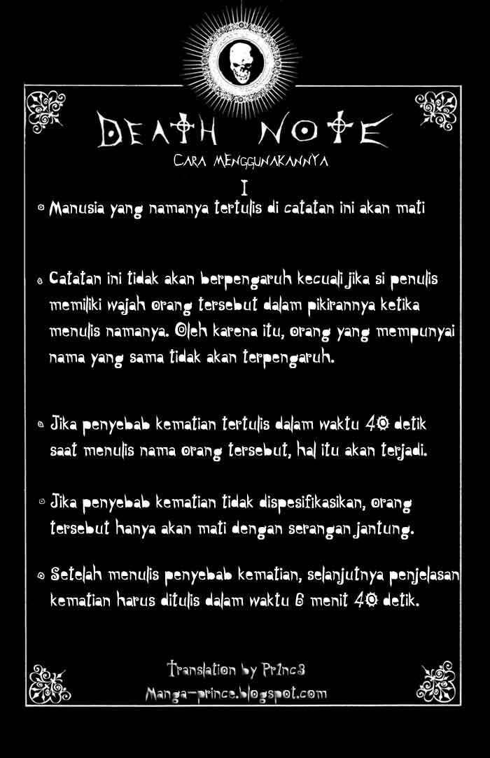 Read Death note ID Manga Online