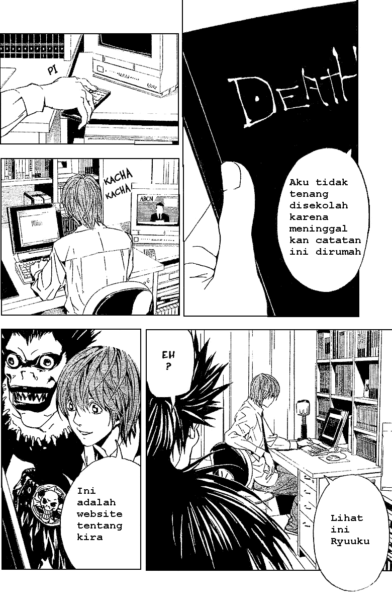 Read Death note ID Manga Online