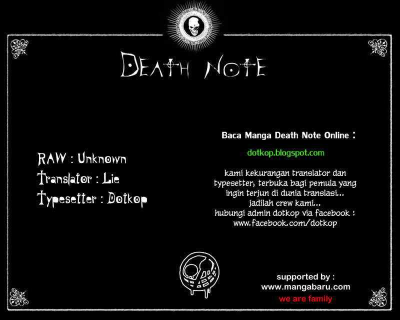 Read Death note ID Manga Online