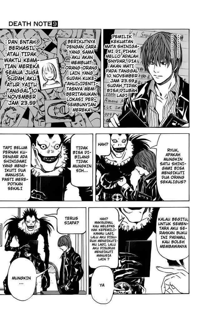 Read Death note ID Manga Online