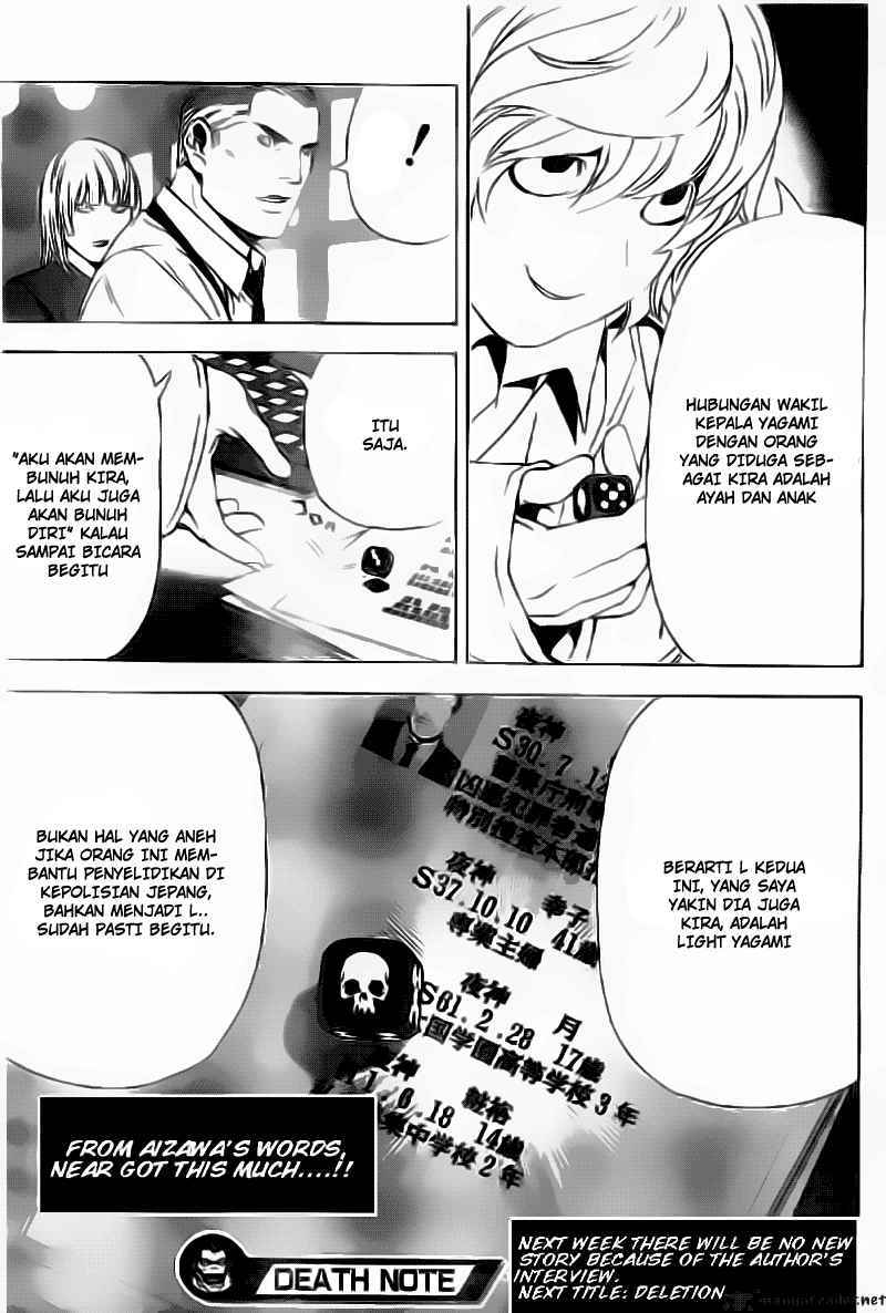 Read Death note ID Manga Online