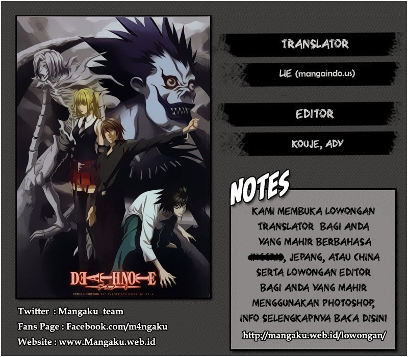 Read Death note ID Manga Online