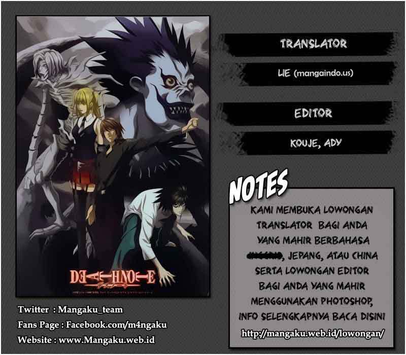 Read Death note ID Manga Online