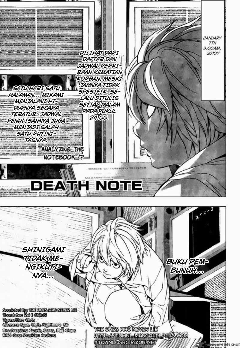 Read Death note ID Manga Online