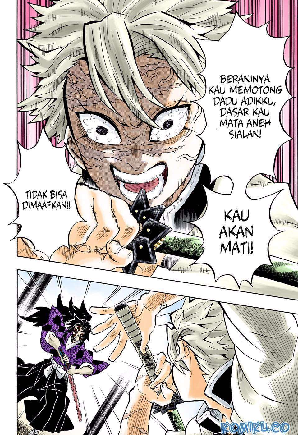 Read Demon Slayer Kimetsu no Yaiba ID Manga Online