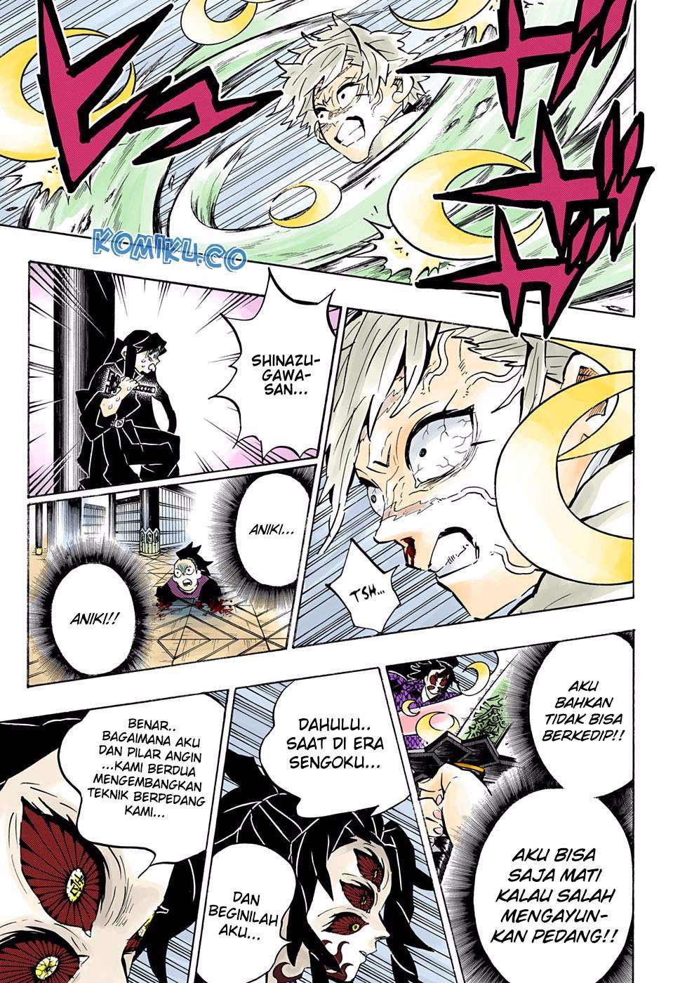 Read Demon Slayer Kimetsu no Yaiba ID Manga Online