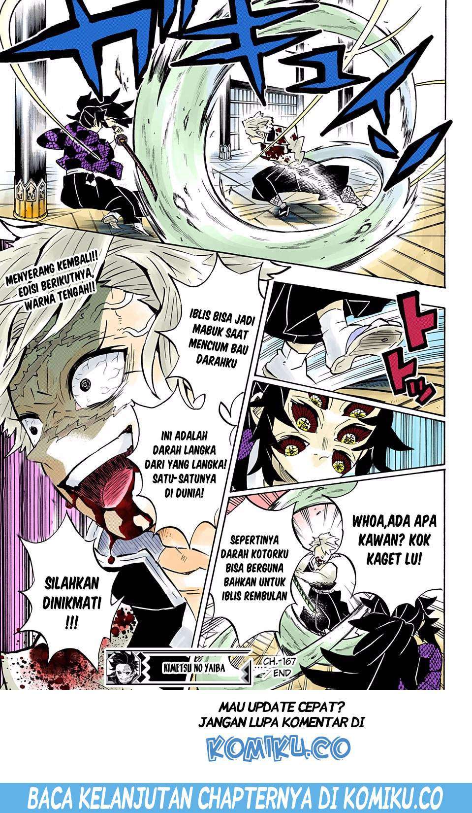 Read Demon Slayer Kimetsu no Yaiba ID Manga Online