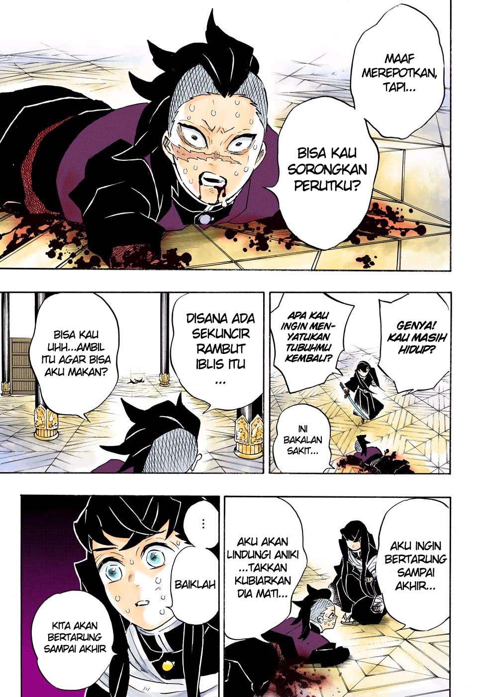 Read Demon Slayer Kimetsu no Yaiba ID Manga Online