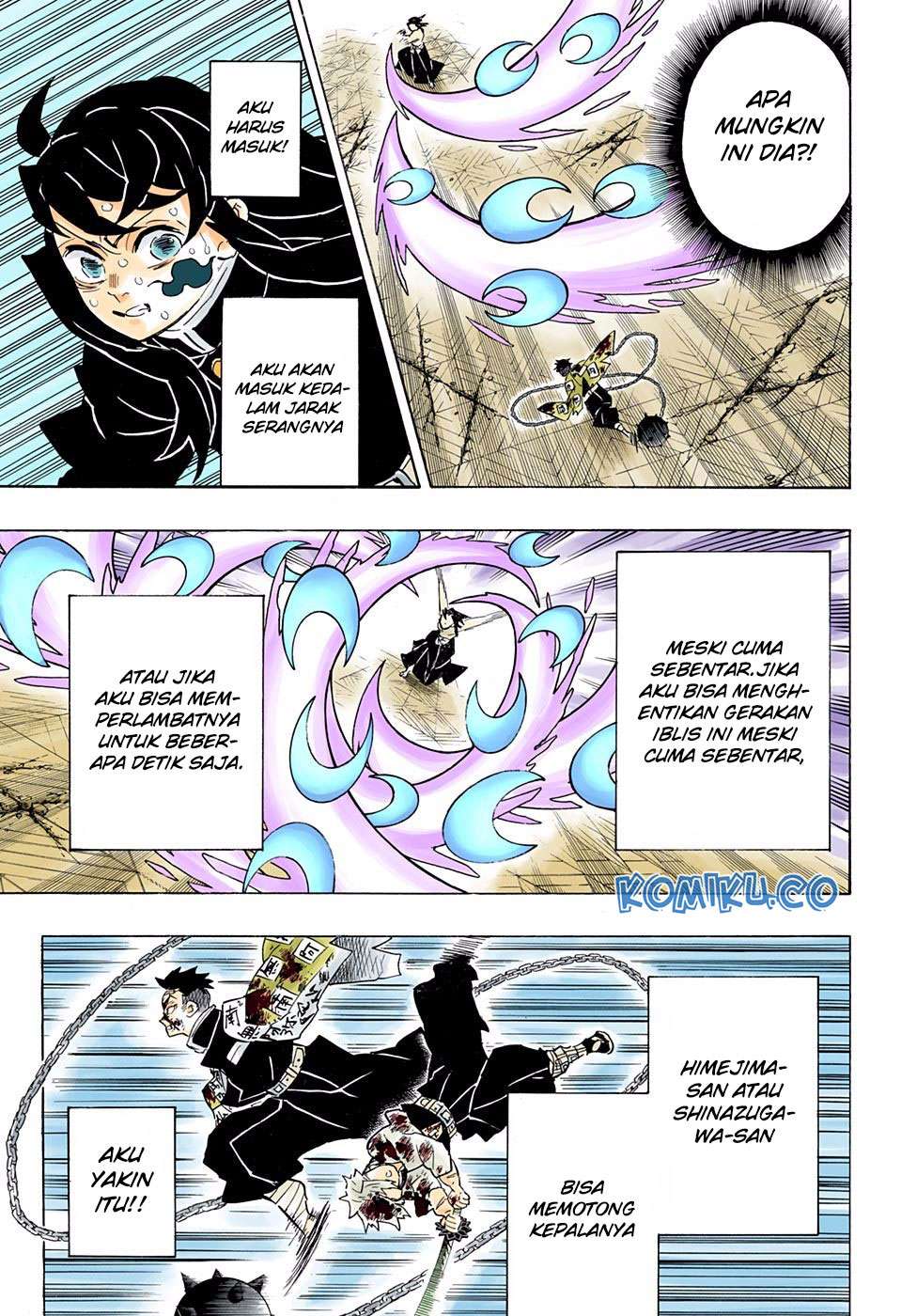 Read Demon Slayer Kimetsu no Yaiba ID Manga Online