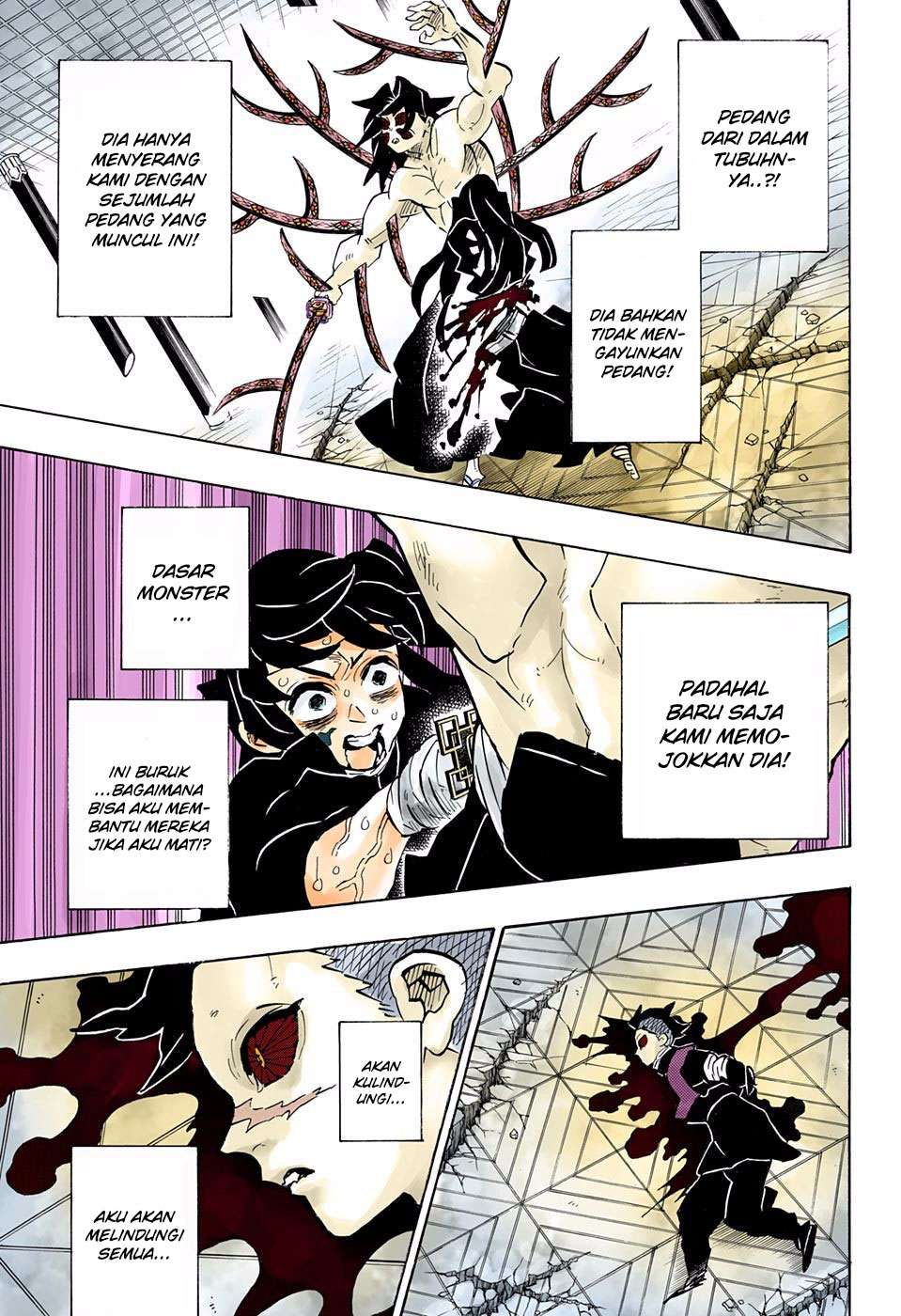 Read Demon Slayer Kimetsu no Yaiba ID Manga Online