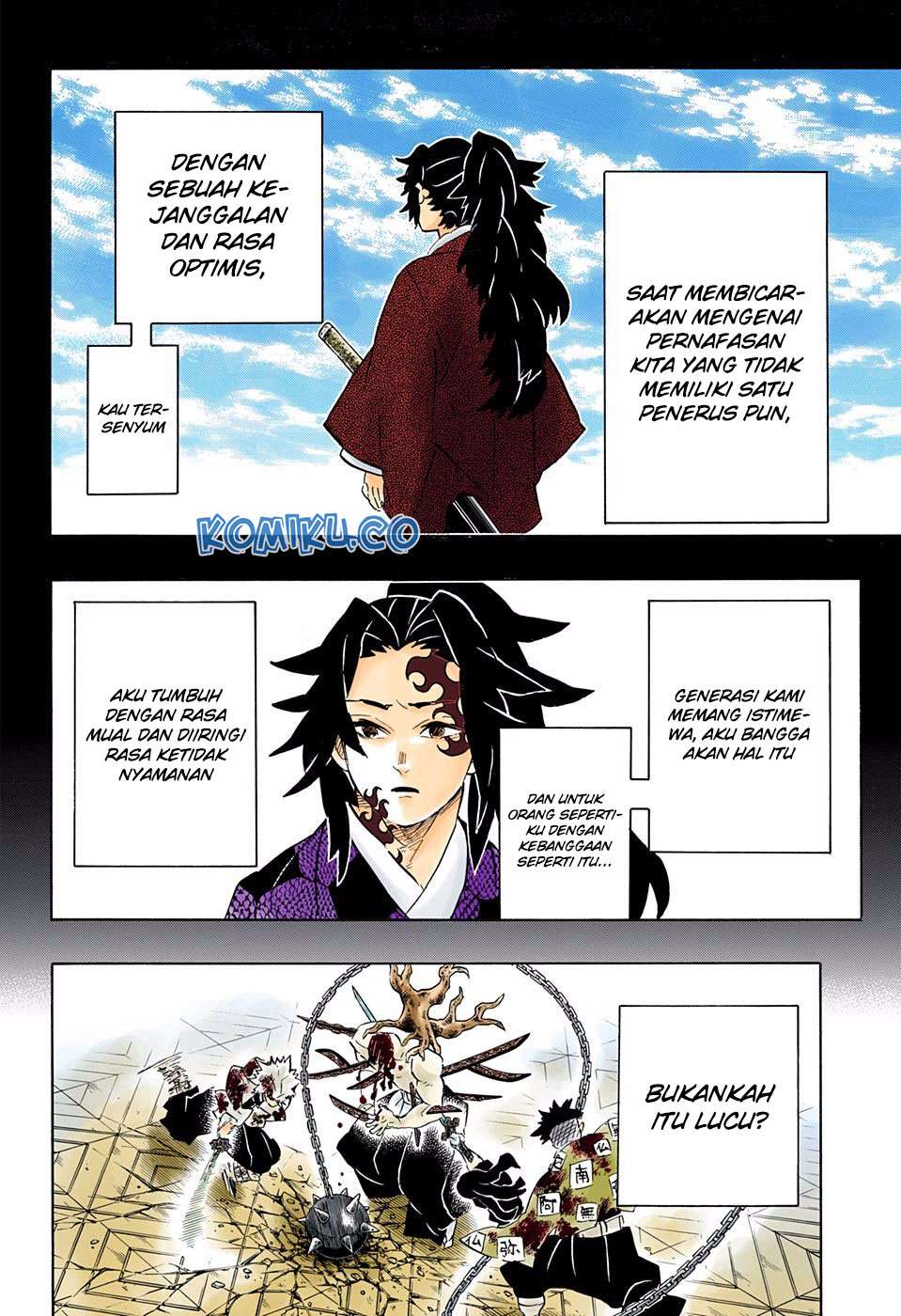 Read Demon Slayer Kimetsu no Yaiba ID Manga Online