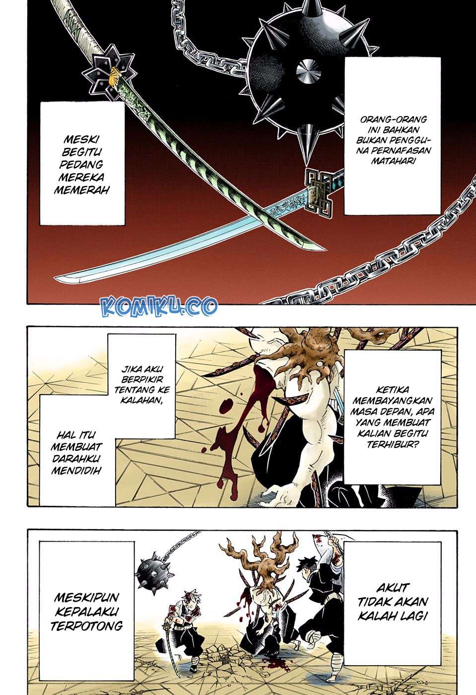 Read Demon Slayer Kimetsu no Yaiba ID Manga Online