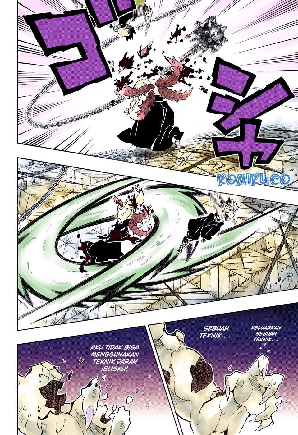 Read Demon Slayer Kimetsu no Yaiba ID Manga Online