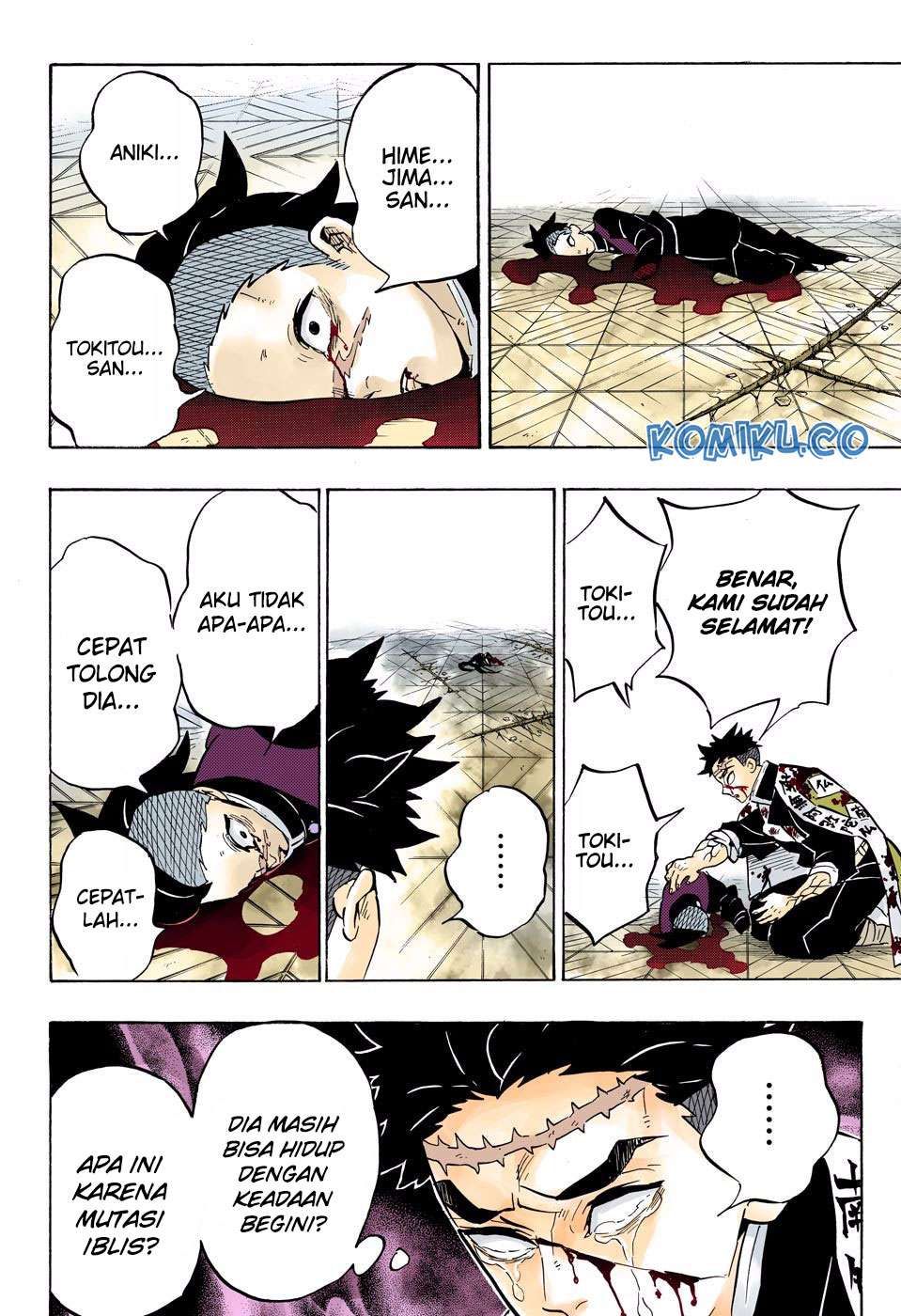 Read Demon Slayer Kimetsu no Yaiba ID Manga Online