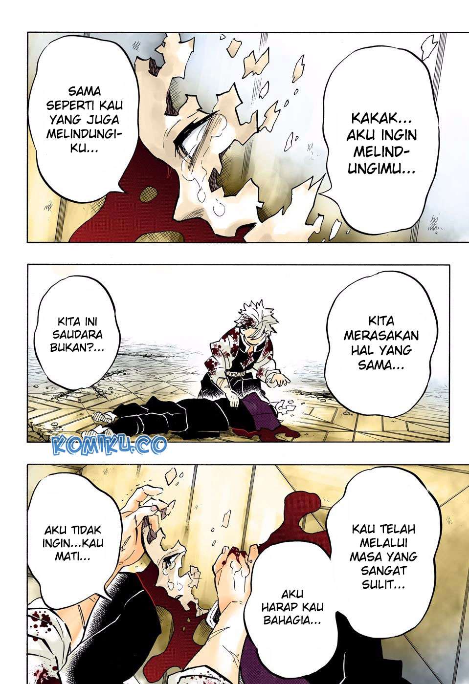 Read Demon Slayer Kimetsu no Yaiba ID Manga Online