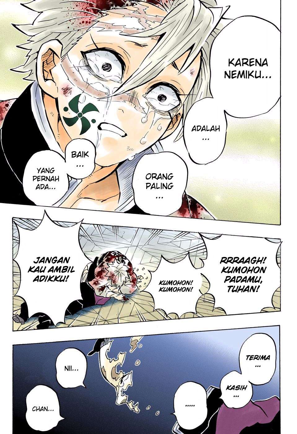Read Demon Slayer Kimetsu no Yaiba ID Manga Online