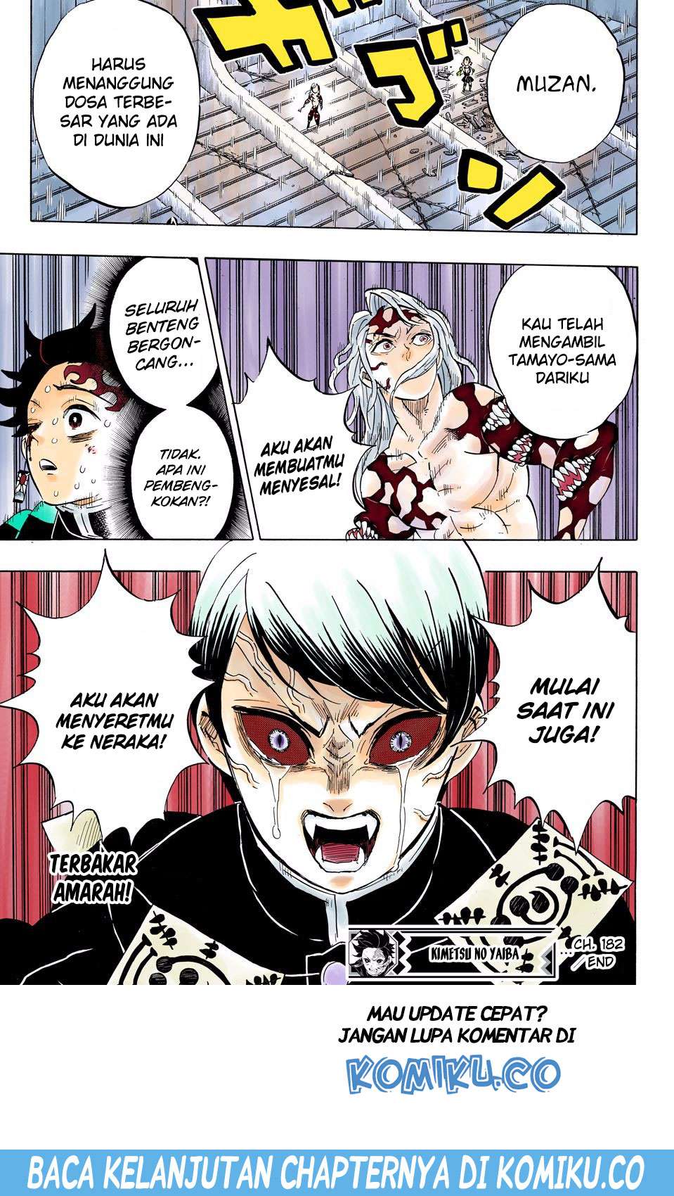 Read Demon Slayer Kimetsu no Yaiba ID Manga Online