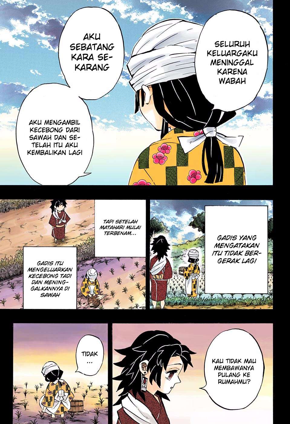 Read Demon Slayer Kimetsu no Yaiba ID Manga Online