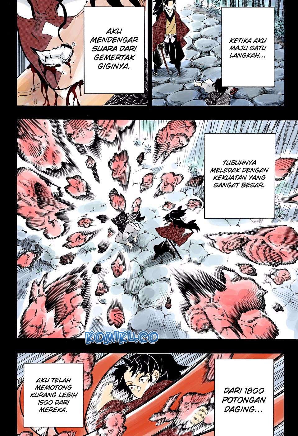 Read Demon Slayer Kimetsu no Yaiba ID Manga Online
