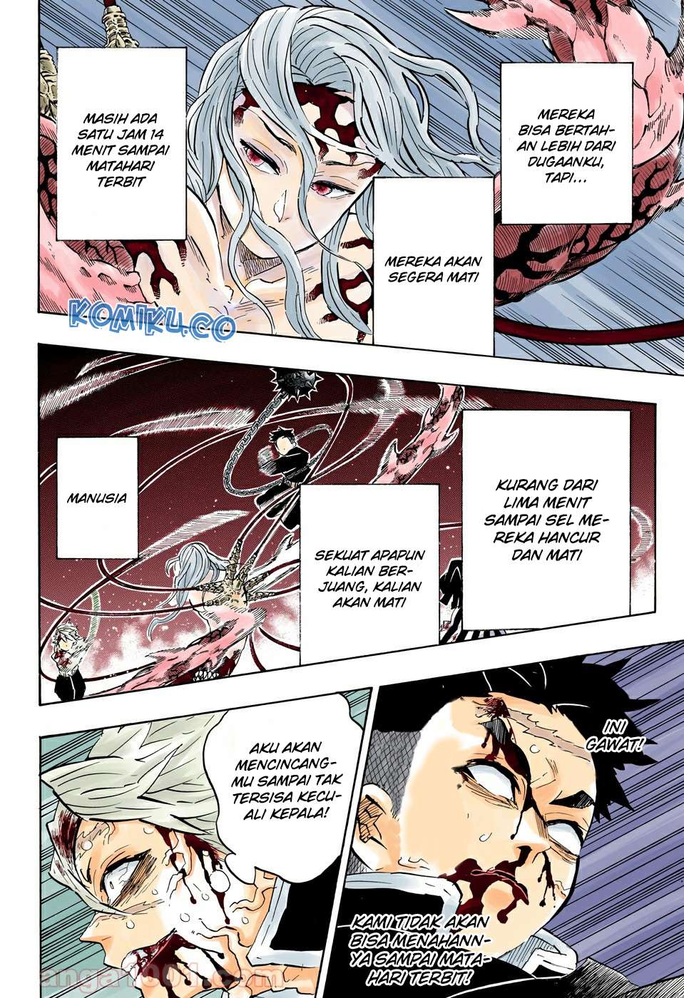 Read Demon Slayer Kimetsu no Yaiba ID Manga Online