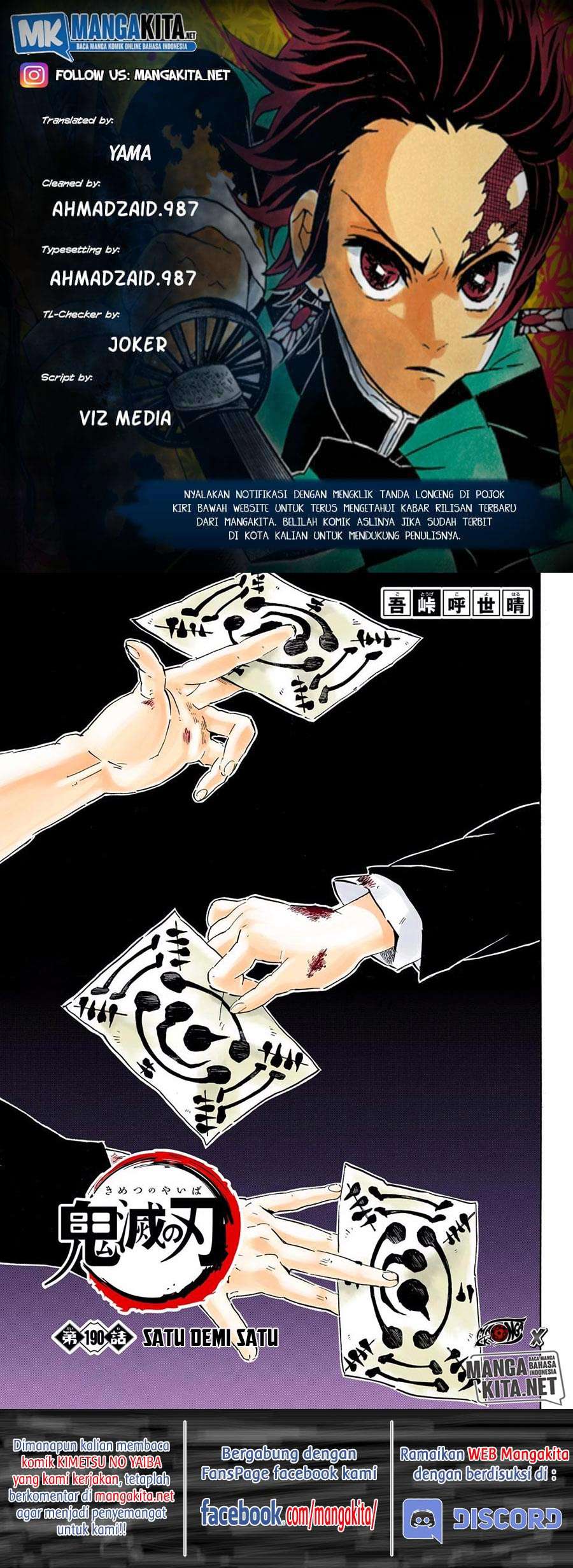 Read Demon Slayer Kimetsu no Yaiba ID Manga Online