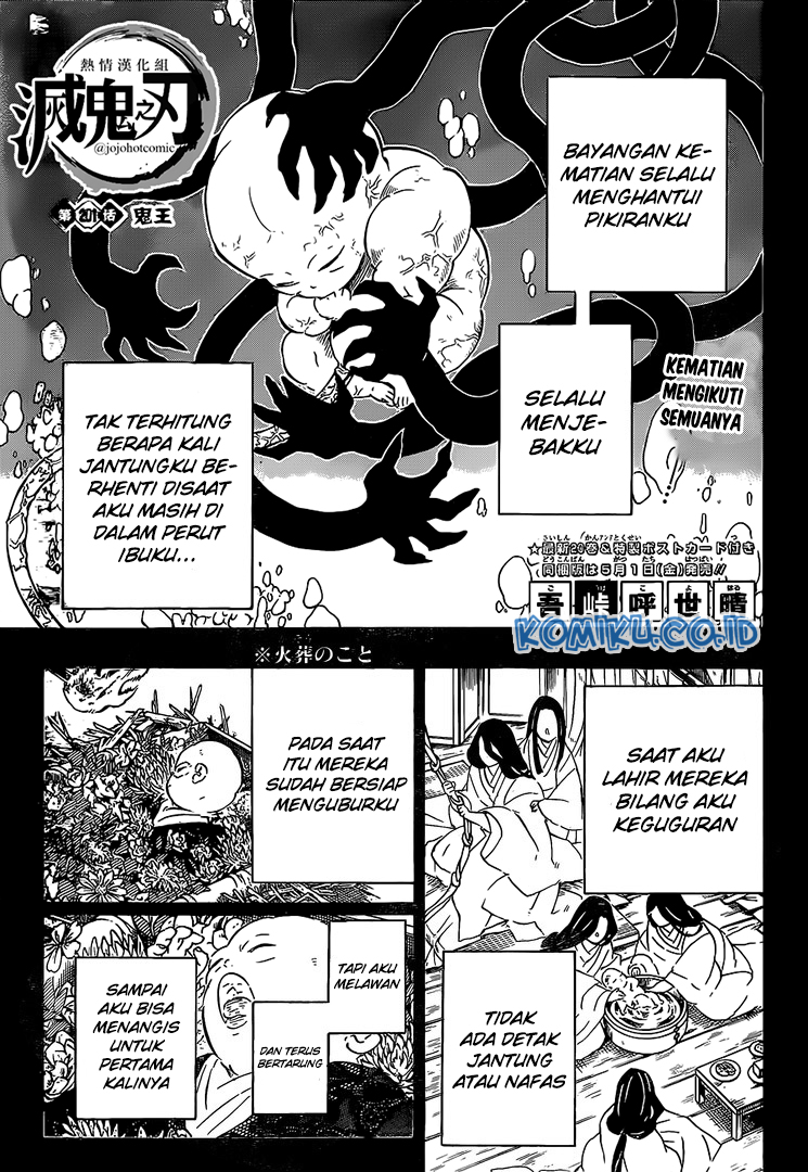 Read Demon Slayer Kimetsu no Yaiba ID Manga Online