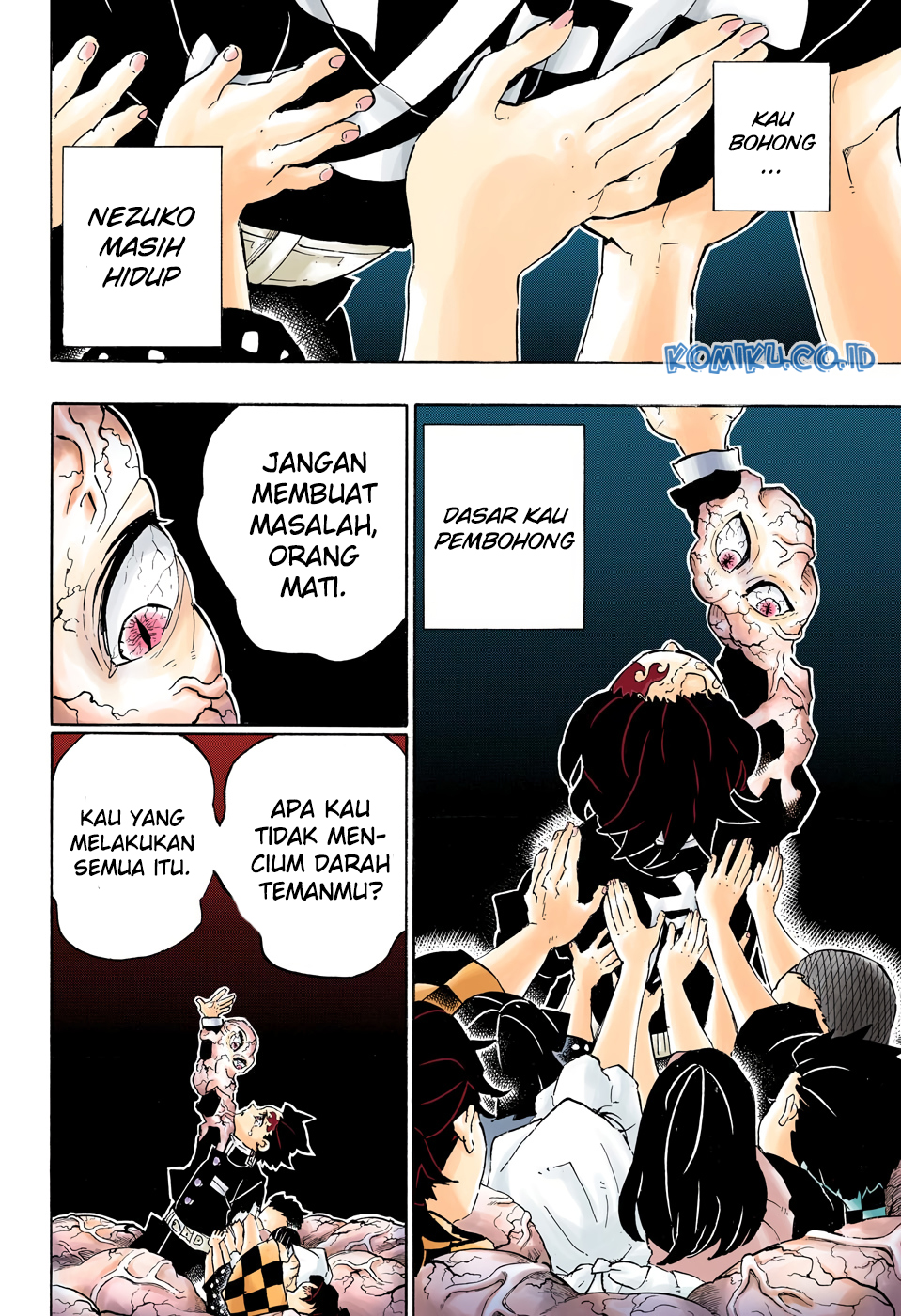 Read Demon Slayer Kimetsu no Yaiba ID Manga Online