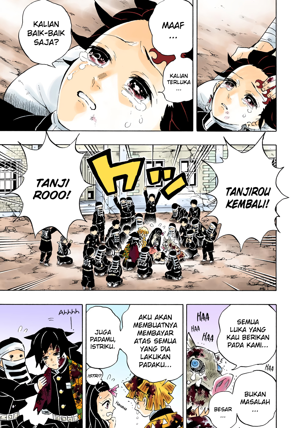 Read Demon Slayer Kimetsu no Yaiba ID Manga Online