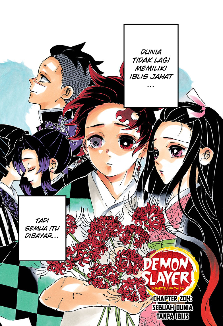 Read Demon Slayer Kimetsu no Yaiba ID Manga Online