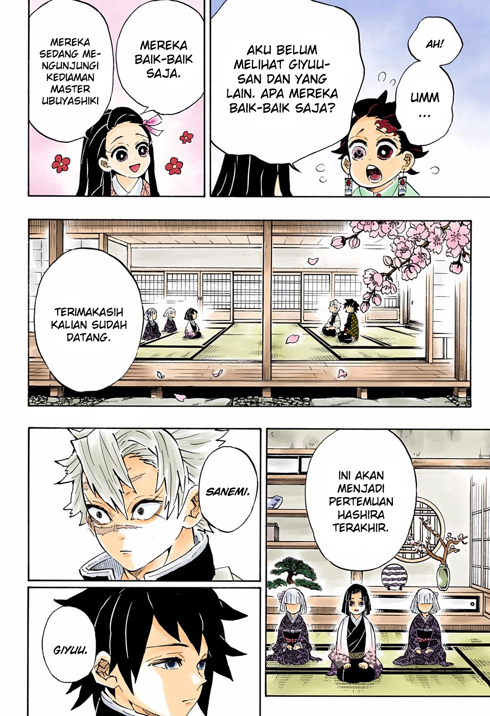 Read Demon Slayer Kimetsu no Yaiba ID Manga Online