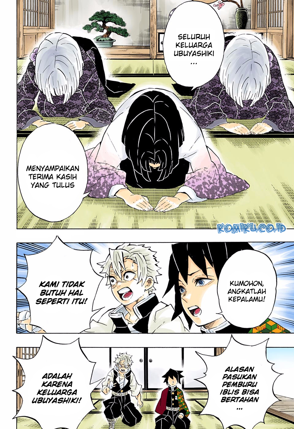 Read Demon Slayer Kimetsu no Yaiba ID Manga Online