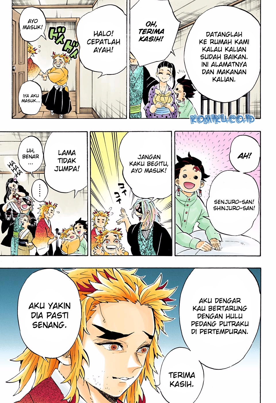 Read Demon Slayer Kimetsu no Yaiba ID Manga Online