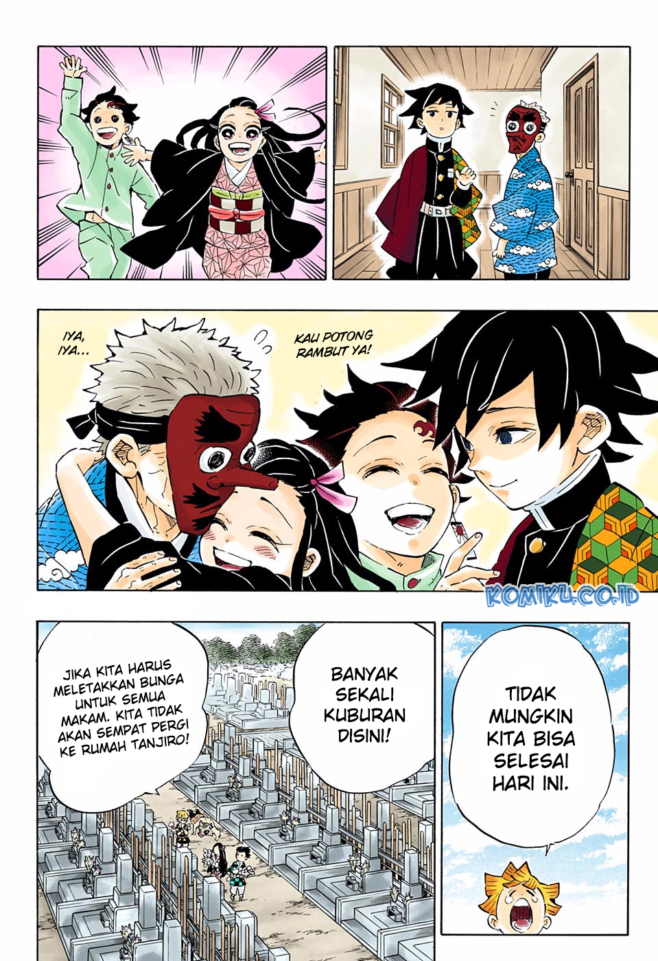 Read Demon Slayer Kimetsu no Yaiba ID Manga Online