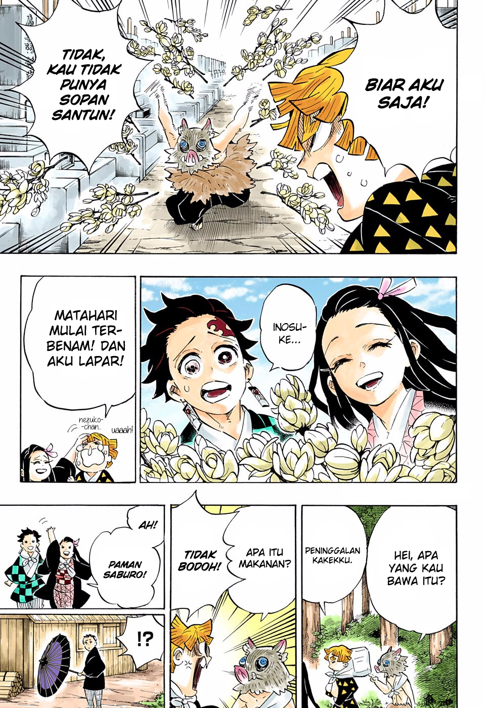 Read Demon Slayer Kimetsu no Yaiba ID Manga Online