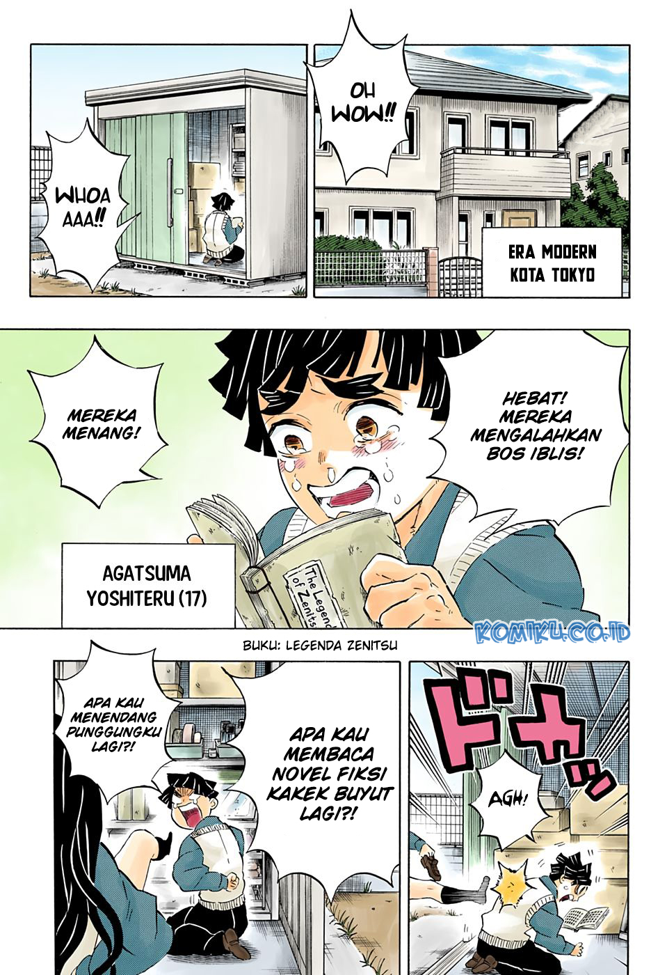 Read Demon Slayer Kimetsu no Yaiba ID Manga Online