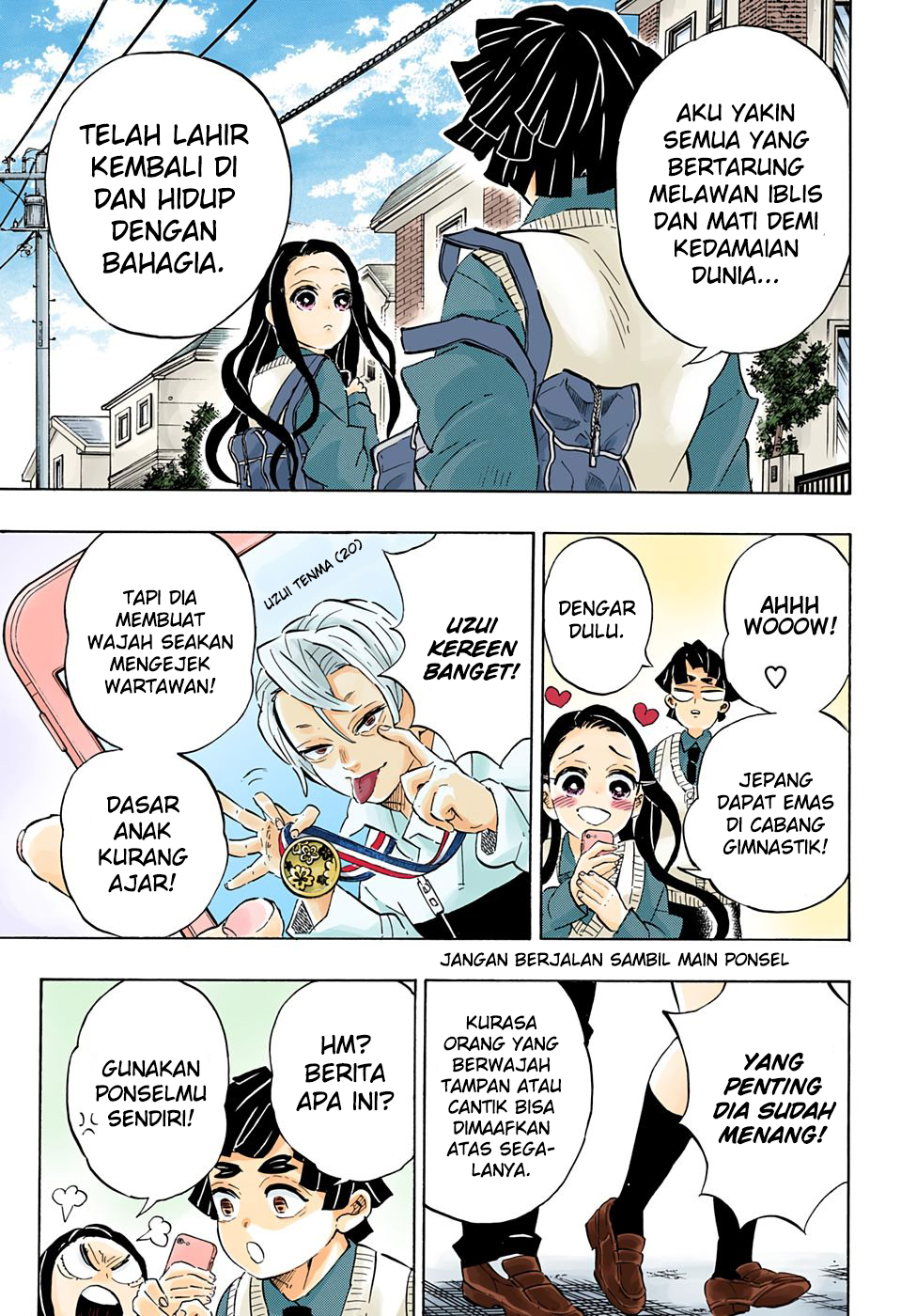 Read Demon Slayer Kimetsu no Yaiba ID Manga Online