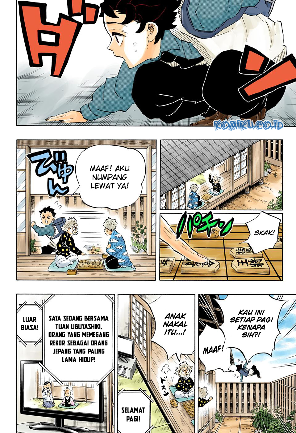 Read Demon Slayer Kimetsu no Yaiba ID Manga Online